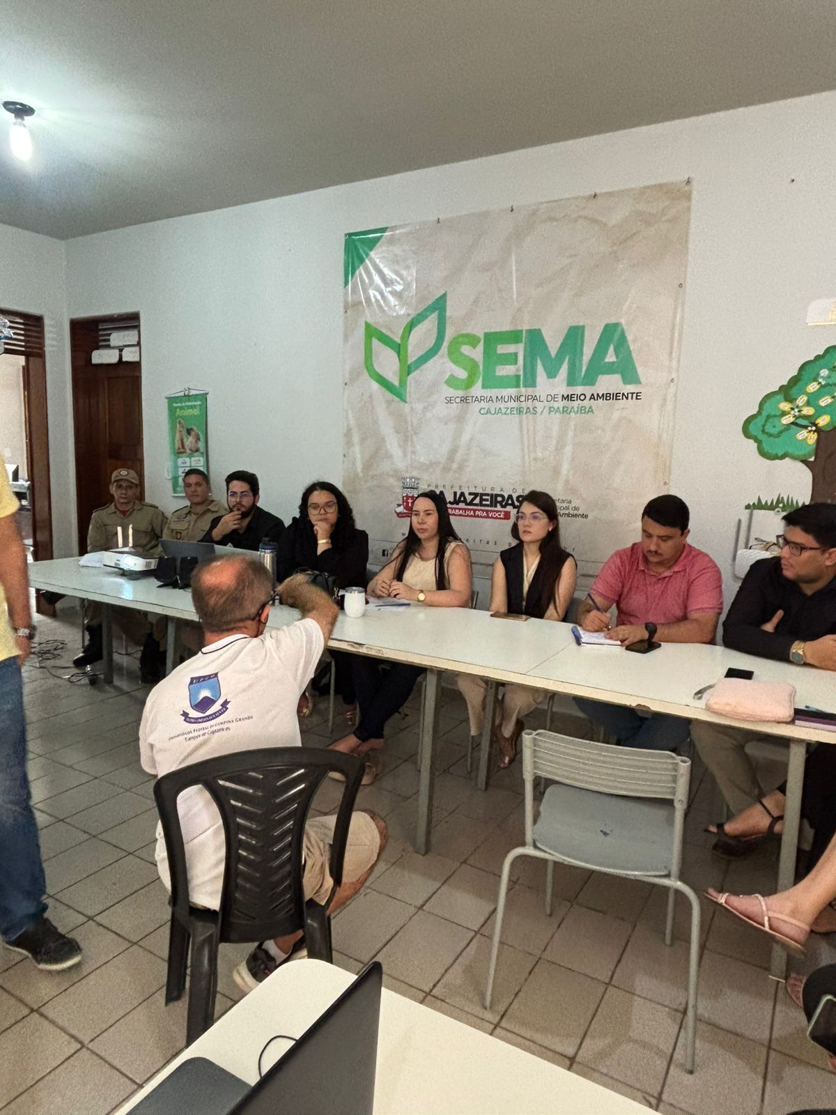 Reunião com SEMA Cajazeiras — Secretaria Municipal de Meio Ambiente